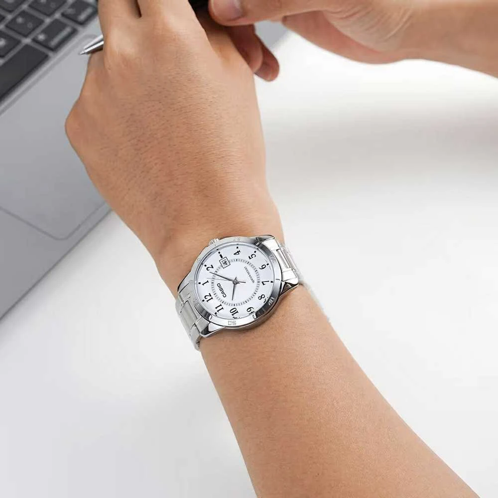 Laikrodis vyrams CASIO MTP-V004D 7B (zd047b) + dėžutė