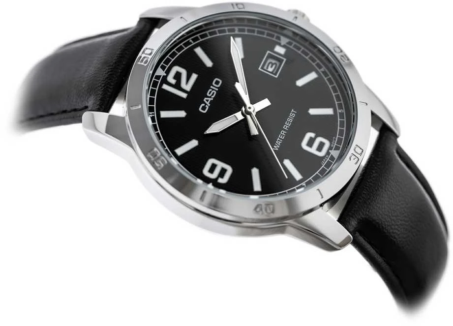 Laikrodis vyrams CASIO MTP-V004L-1B + dėžutė