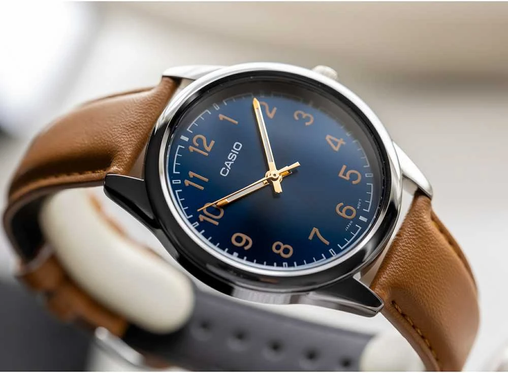 CASIO VYRIŠKAS LAIKRODIS MTP-V005L-2B4 (zd066i) + DĖŽUTĖ