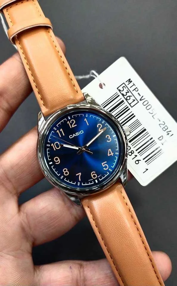 CASIO VYRIŠKAS LAIKRODIS MTP-V005L-2B4 (zd066i) + DĖŽUTĖ