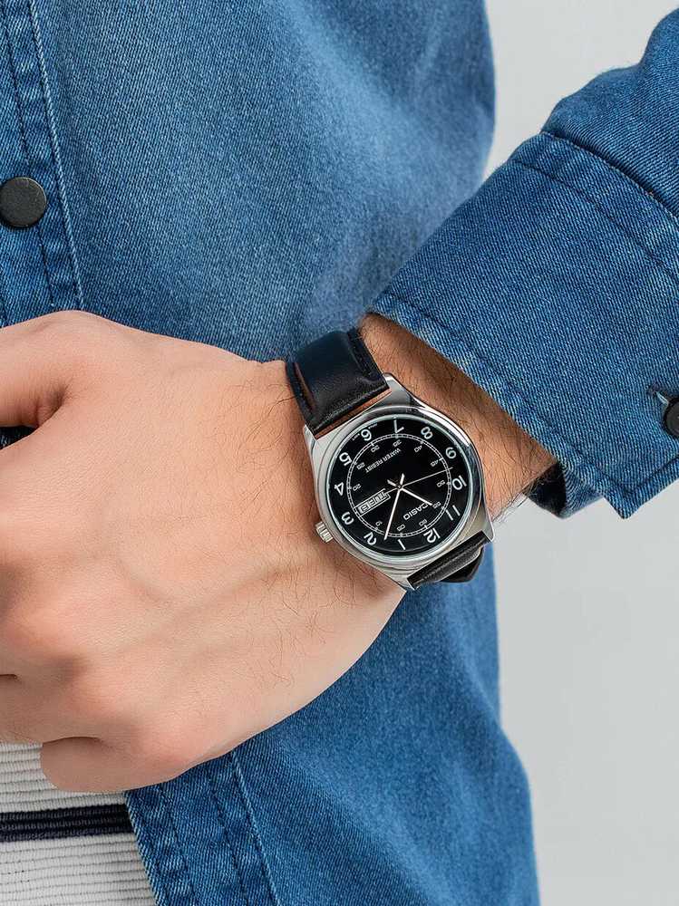 Vyriškas laikrodis CASIO MTP-V006L-1B2 (zd210c) + BOX
