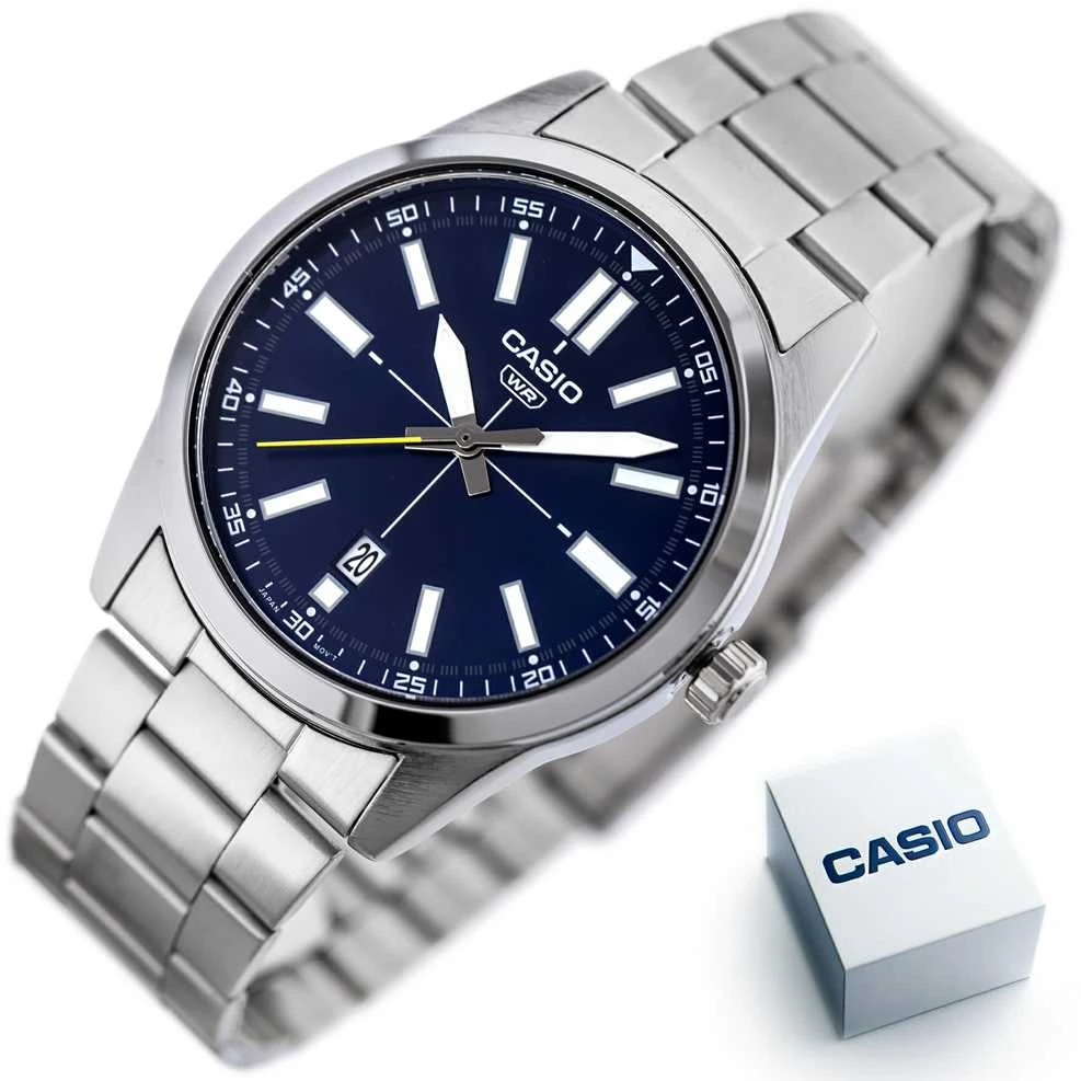 Laikrodis vyrams CASIO MTP-VD02D-2E (zd217a) + BOX