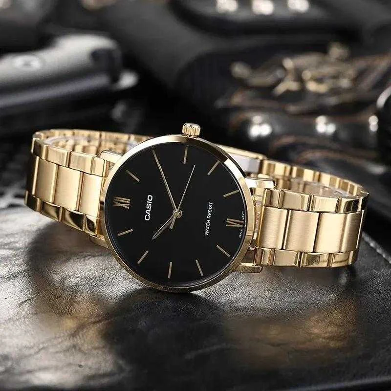 Vyriškas laikrodis Casio MTP-VT01G-1B + BOX