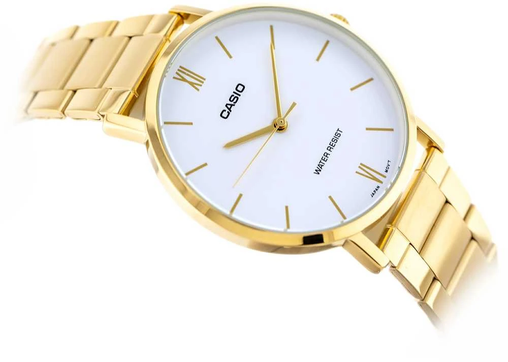 Casio Vyriškas laikrodis MTP-VT01G-7B + dėžutė