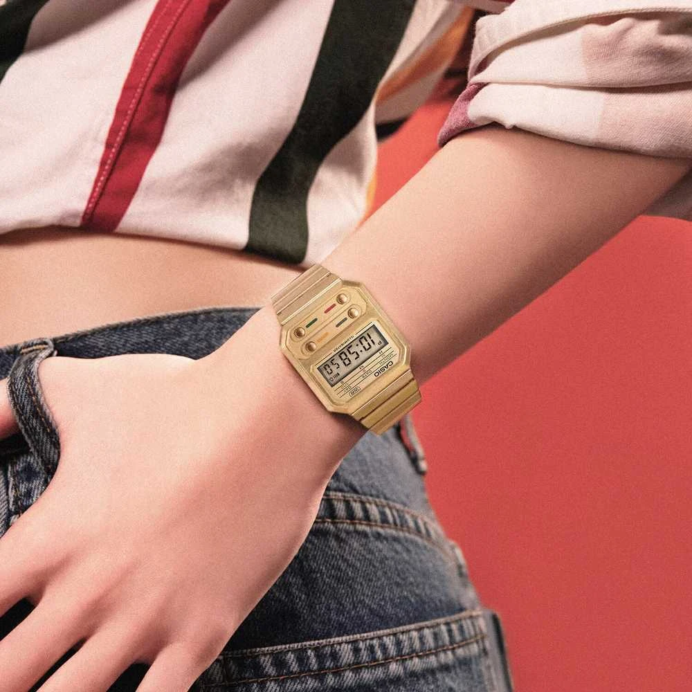 Laikrodis CASIO A100WEG-9AEF