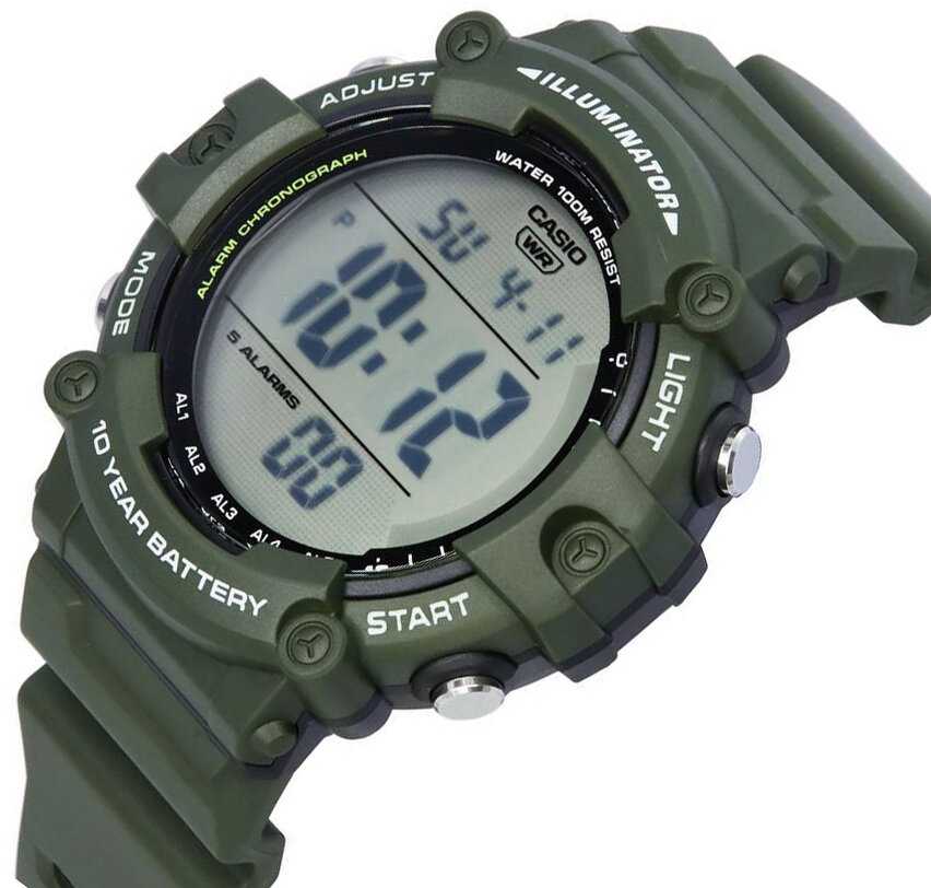 Laikrodis vyrams CASIO SPORT ILLUMINATOR AE-1500WHX-3A + dėžutė