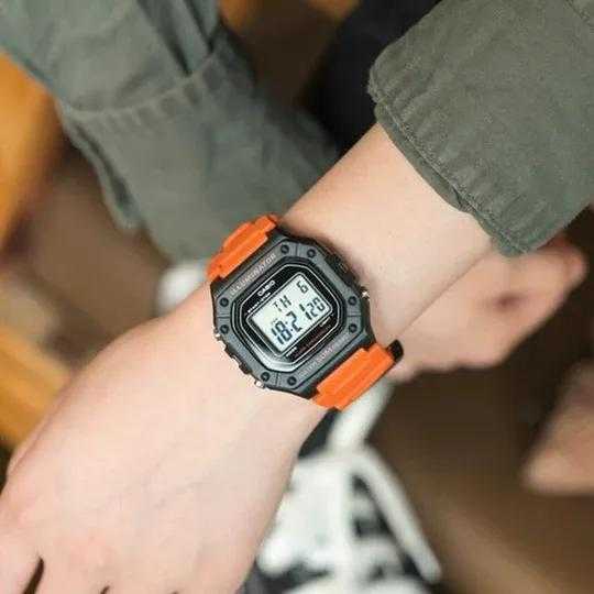 Vyriškas laikrodis CASIO W-218H-4B2 + BOX