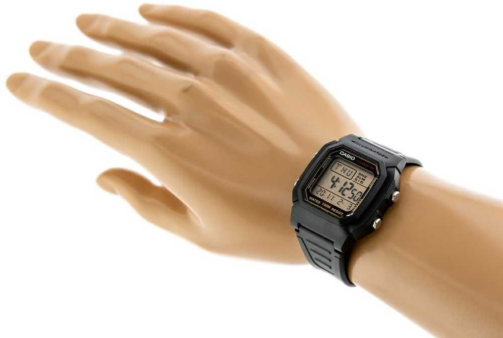 Casio W-800HG-9AVDF vyriškas laikrodis