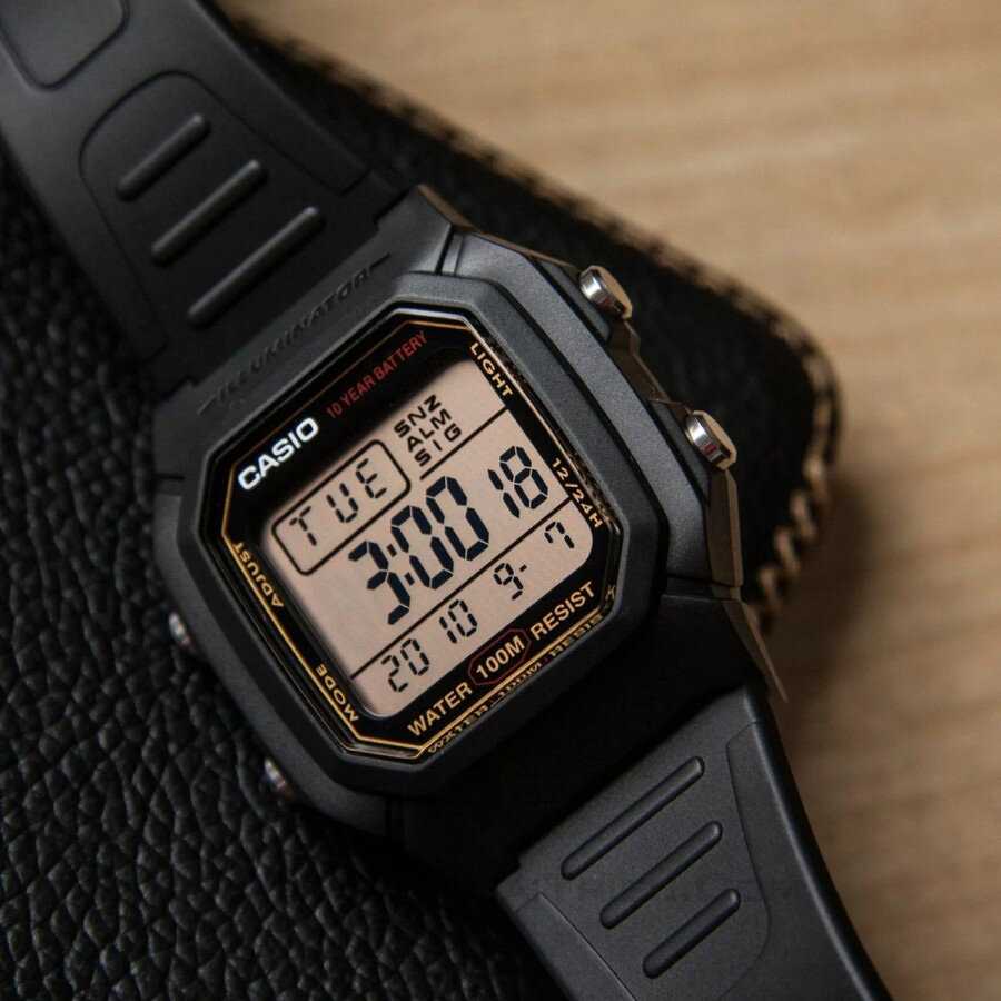 Casio W-800HG-9AVDF vyriškas laikrodis