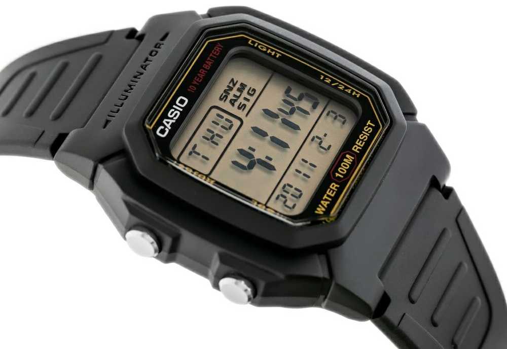 Casio W-800HG-9AVDF vyriškas laikrodis