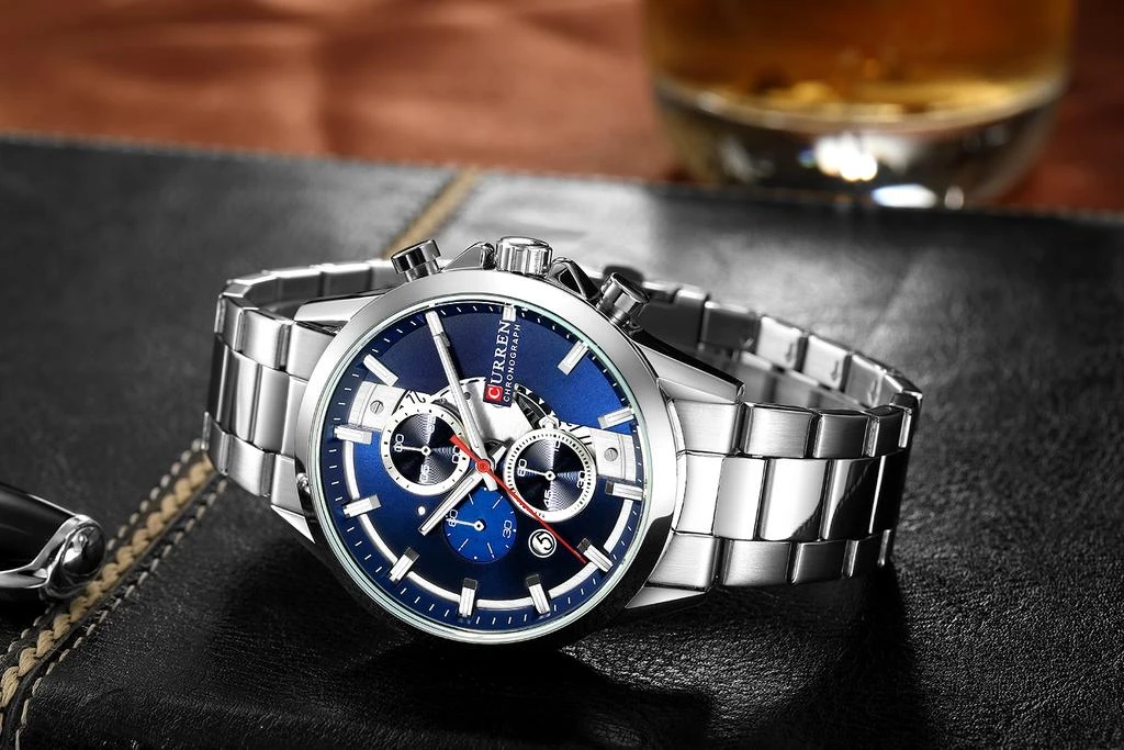 Laikrodis vyrams CURREN 8325 (zc021b) - Chronografas