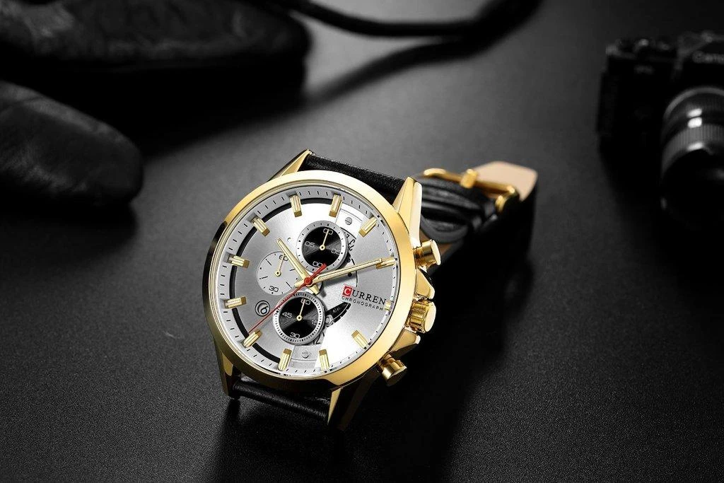 Laikrodis vyrams CURREN 8325 (zc024a) - Chronografas