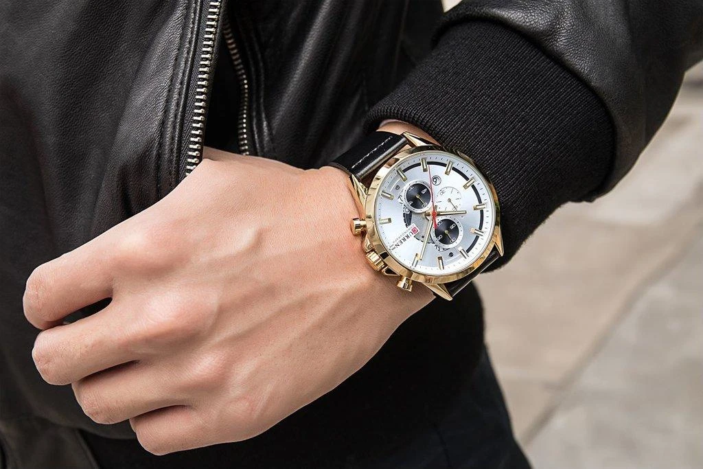 Laikrodis vyrams CURREN 8325 (zc024a) - Chronografas