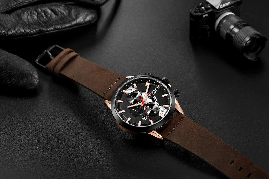 Laikrodis vyrams CURREN 8325 (zc024a) - Chronografas