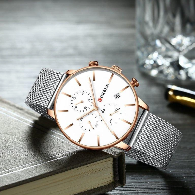 Laikrodis vyrams CURREN 8339 (zc015b) - Chronografas