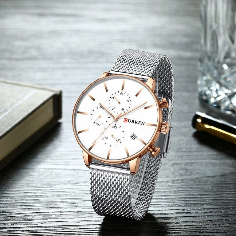 Laikrodis vyrams CURREN 8339 (zc015b) - Chronografas
