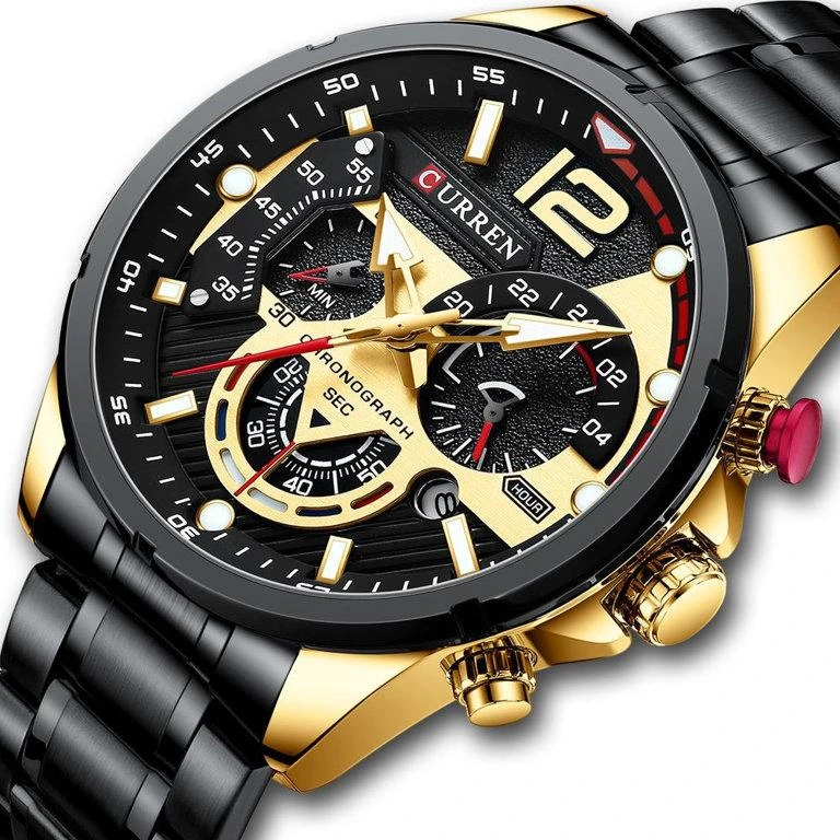 Laikrodis vyrams CURREN 8395 (zc019b) - Chronografas