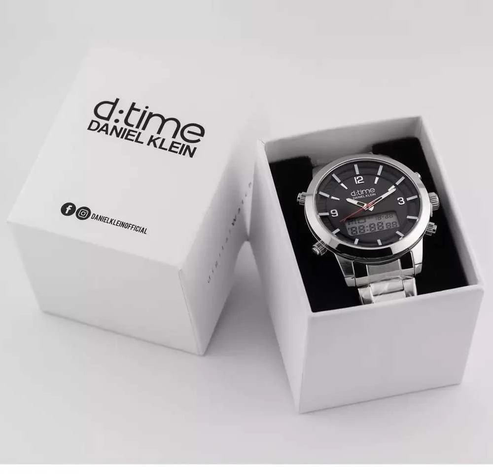 Laikrodis vyrams DANIEL KLEIN D:TIME 12641-2 (zl024b) + dėžutė