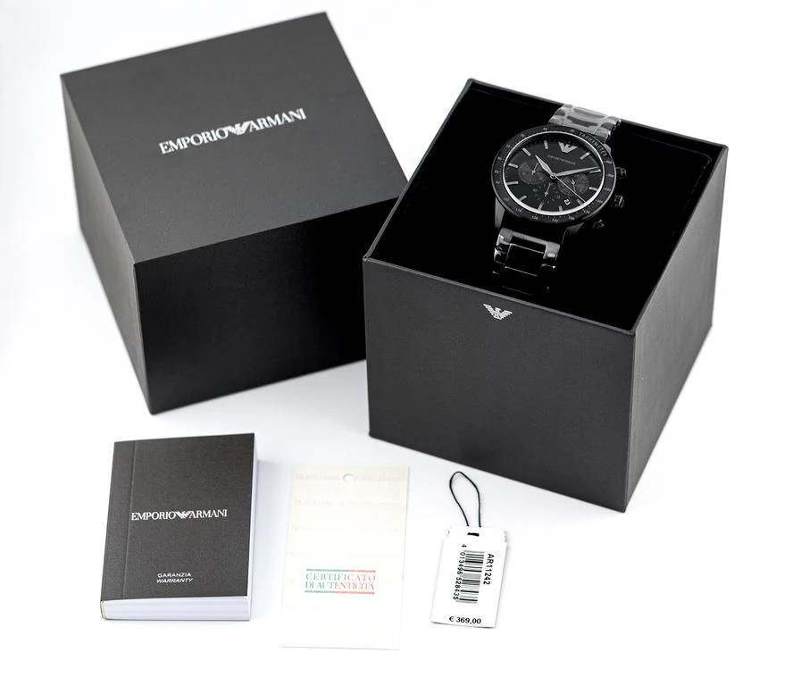 Laikrodis vyrams EMPORIO ARMANI AR11241 - MARIO (zi017c)