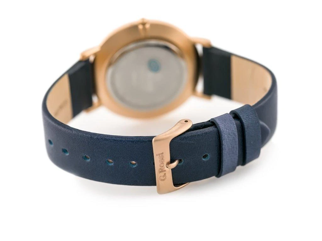 G.Rossi Laikrodis vyrams G. ROSSI - 10853A - SLIM (zg184h) + dėžutė