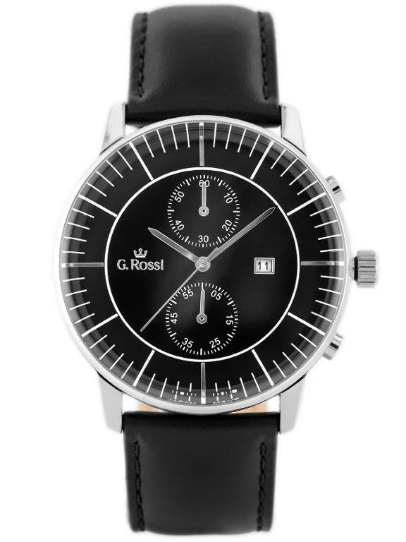 Laikrodis vyrams G. ROSSI - 6462A (zg206c) + dėžutė