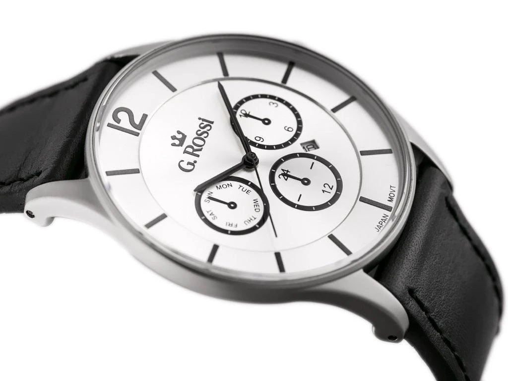 Laikrodis vyrams G. ROSSI - 7028A (zg205a) + dėžutė