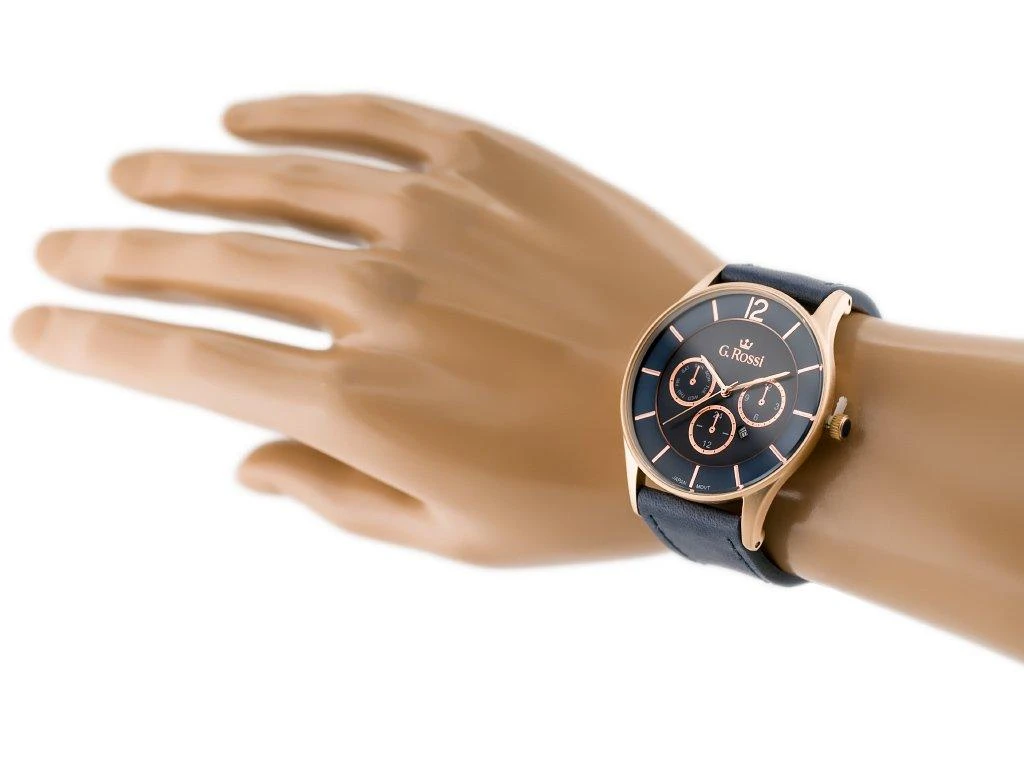 Laikrodis vyrams G. ROSSI - 7028A (zg205f) + dėžutė