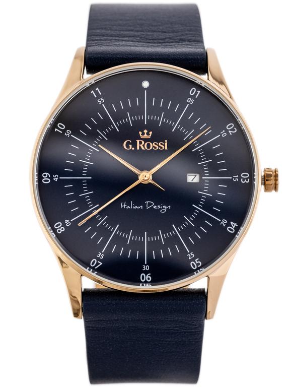 Laikrodis vyrams G. ROSSI - 7028A4-6F3 (zg339d) + dėžutė