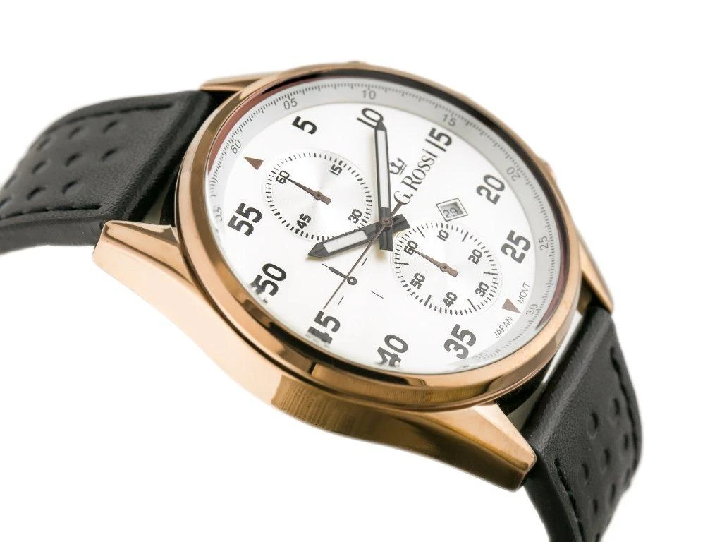 Laikrodis vyrams G. ROSSI - 7116A (zg215a) + dėžutė