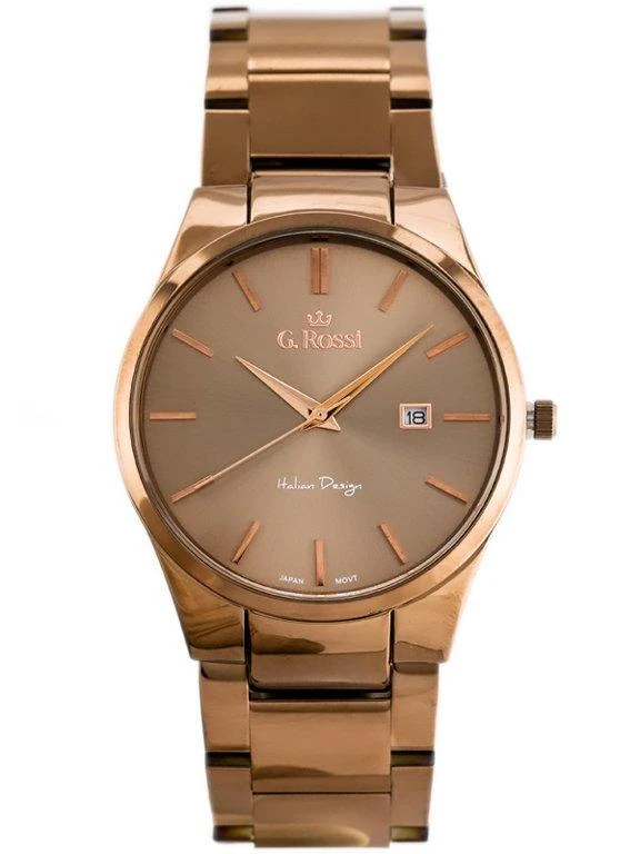 Laikrodis vyrams G. ROSSI - 8245B2-2B3 (zg259f) + dėžutė