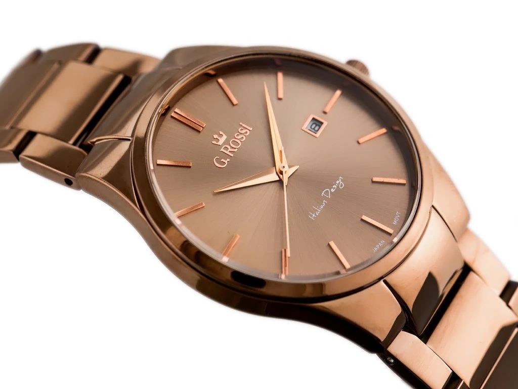 Laikrodis vyrams G. ROSSI - 8245B2-2B3 (zg259f) + dėžutė