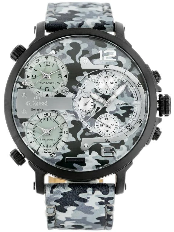 Laikrodis vyrams G. ROSSI - E11706A2-6F2 (zg336d) + dėžutė