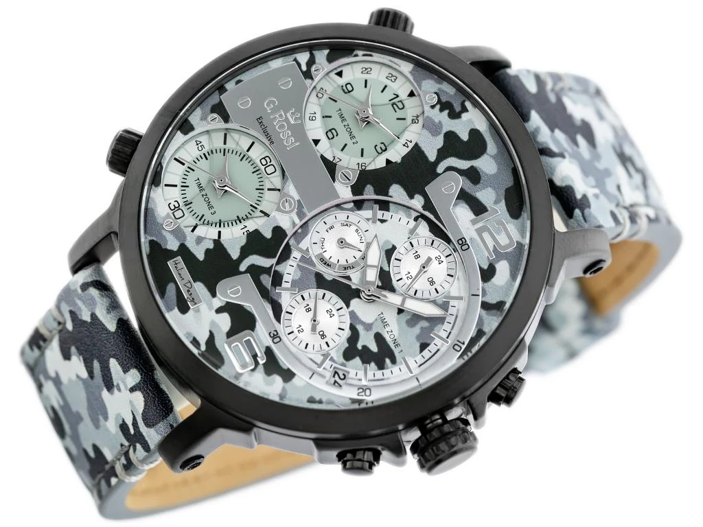Laikrodis vyrams G. ROSSI - E11706A2-6F2 (zg336d) + dėžutė