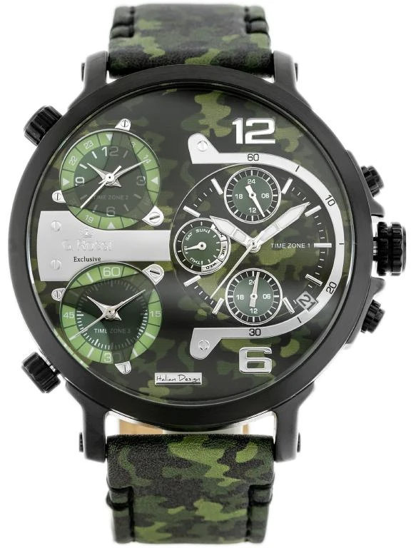 Laikrodis vyrams G. ROSSI - E11706A2-8H1 (zg336e) + dėžutė