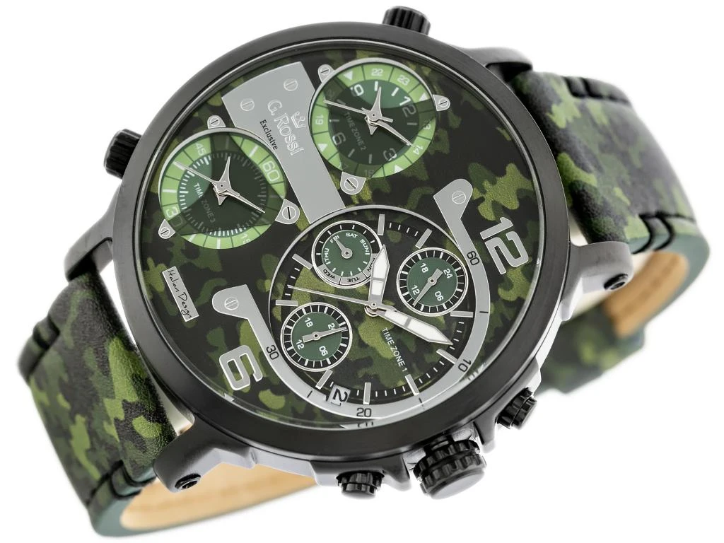 Laikrodis vyrams G. ROSSI - E11706A2-8H1 (zg336e) + dėžutė