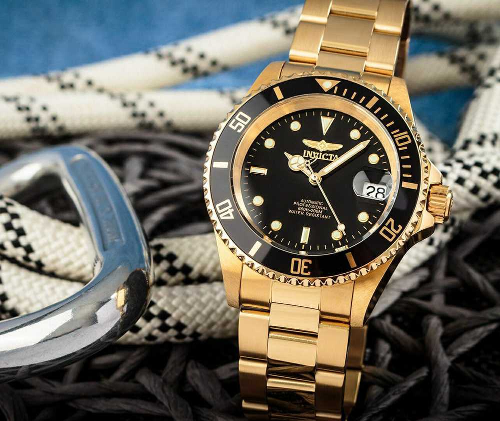 Laikrodis vyrams INVICTA PRO DIVER 30024 - WR100, koperta 43mm (zv011a)