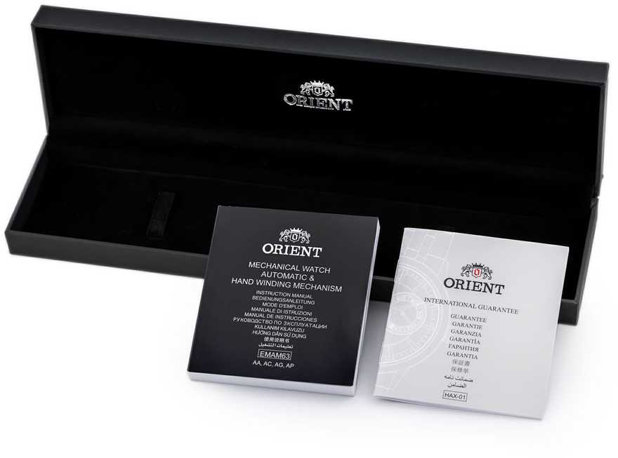 Orient Classic Bambino V4 vyriškas laikrodis RA-AC0P02L10B + BOX