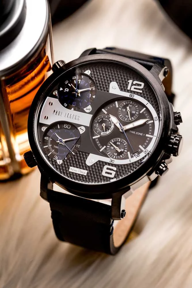 Laikrodis PAUL LORENS MALE WATCH - PL11706A2-1A1 (zg369a) + BOX