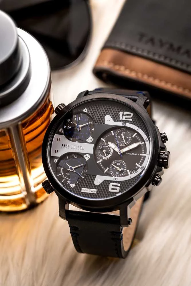 Laikrodis PAUL LORENS MALE WATCH - PL11706A2-1A1 (zg369a) + BOX