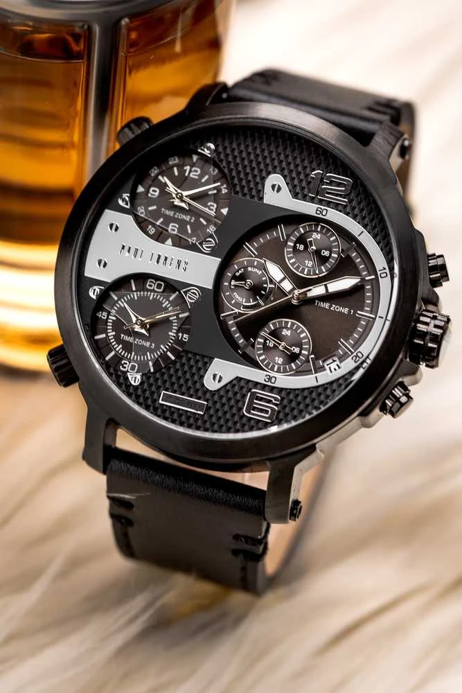 Laikrodis PAUL LORENS MALE WATCH - PL11706A2-1A5 (zg369c) + BOX
