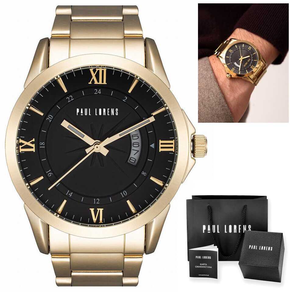 Laikrodis PAUL LORENS MALE WATCH - PL3844B3-1D1 (zg371e) + BOX