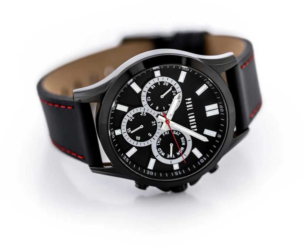 PAUL LORENS MALE WATCH - PL8071A2-1A3 (zg373a) + BOX