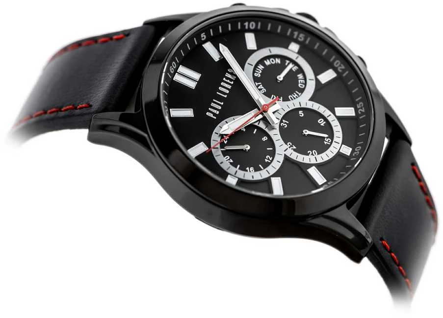 PAUL LORENS MALE WATCH - PL8071A2-1A3 (zg373a) + BOX