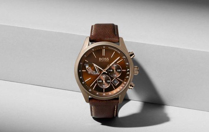 LAIKRODIS VYRIŠKAS HUGO BOSS 1513605 GRAND PRIX (zh047a)