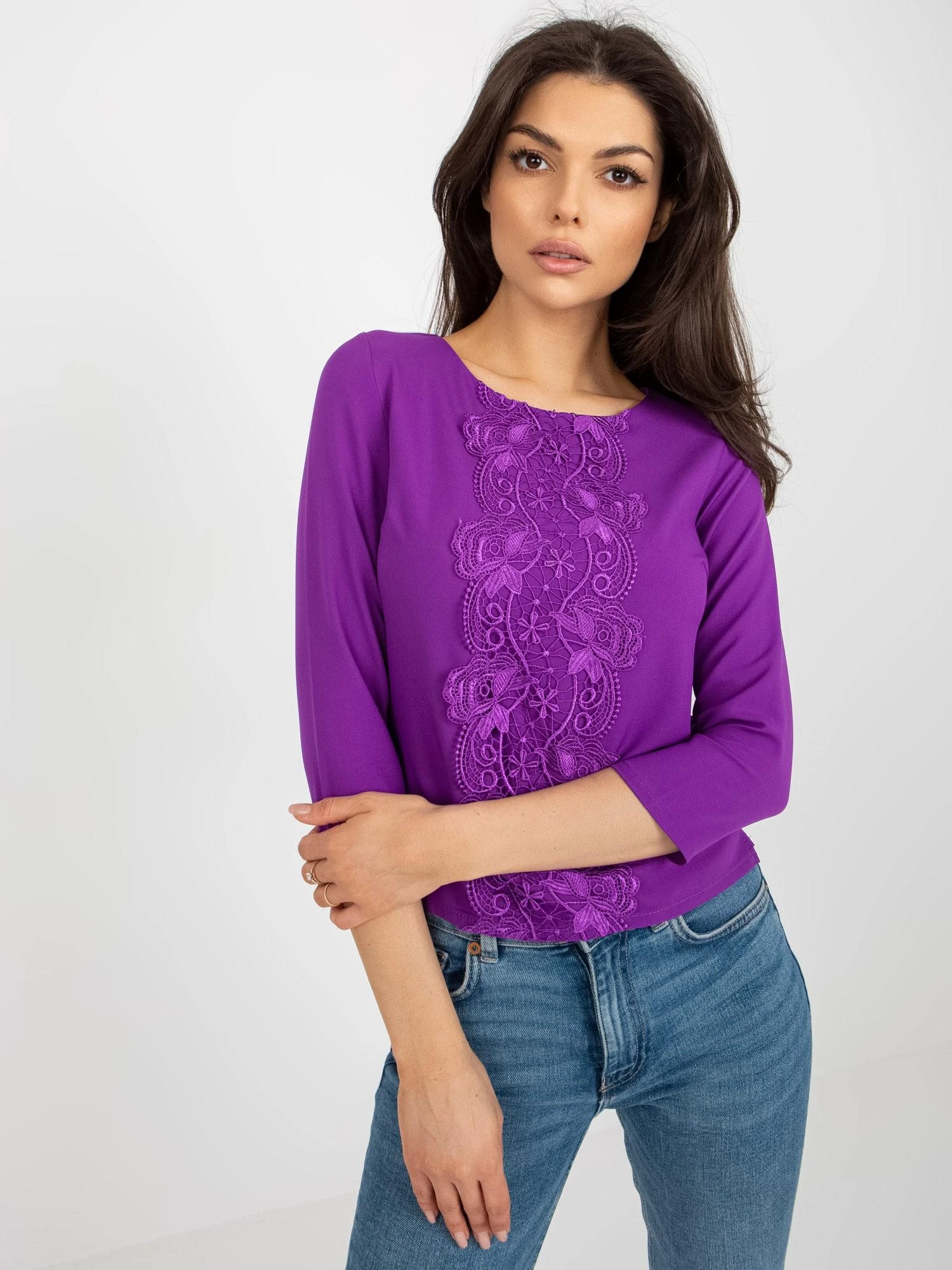 Lakerta Palaidinė-LK-BZ-506522.07-violetinė