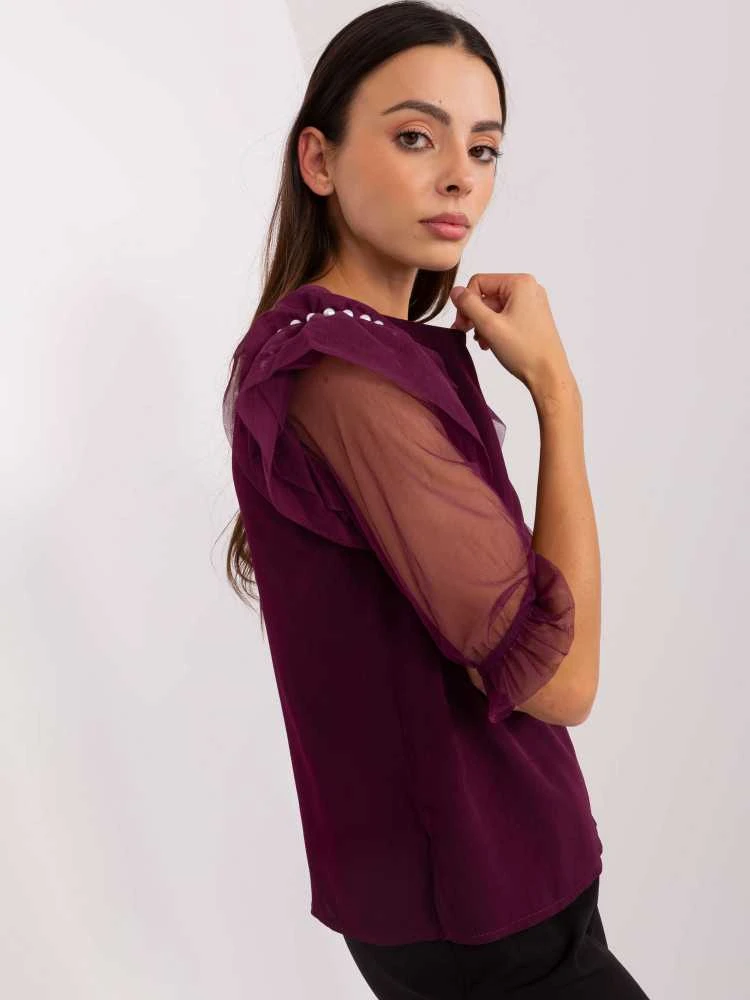 Lakerta Palaidinė-LK-BZ-506682.26P-tamsiai violetinė