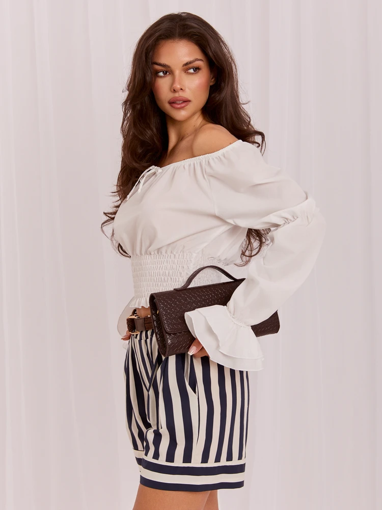 Lakerta Bluzka-LK-BZ-509779.13-balta