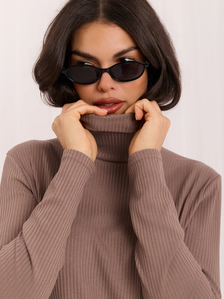Lakerta Bluzka-LK-BZ-510155.75-ciemny bezowy