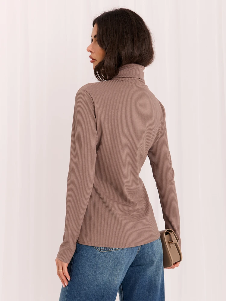 Lakerta Bluzka-LK-BZ-510155.75-ciemny bezowy