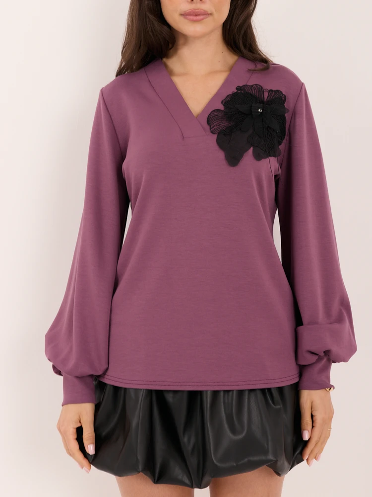 Lakerta Bluzka-LK-BZ-510212.93-violetinė